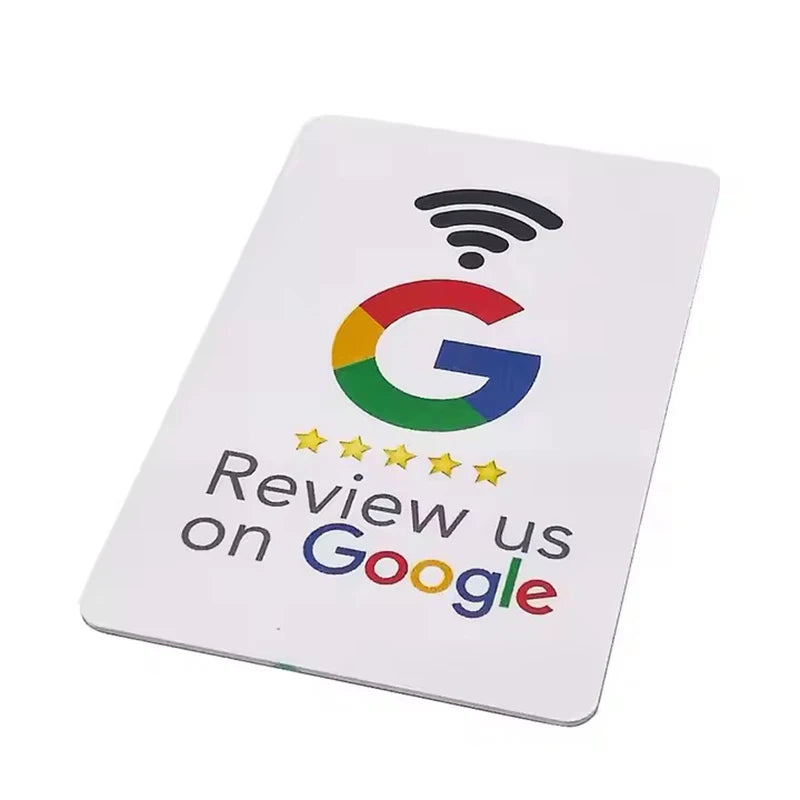 Google Review Card NFC & QR Code