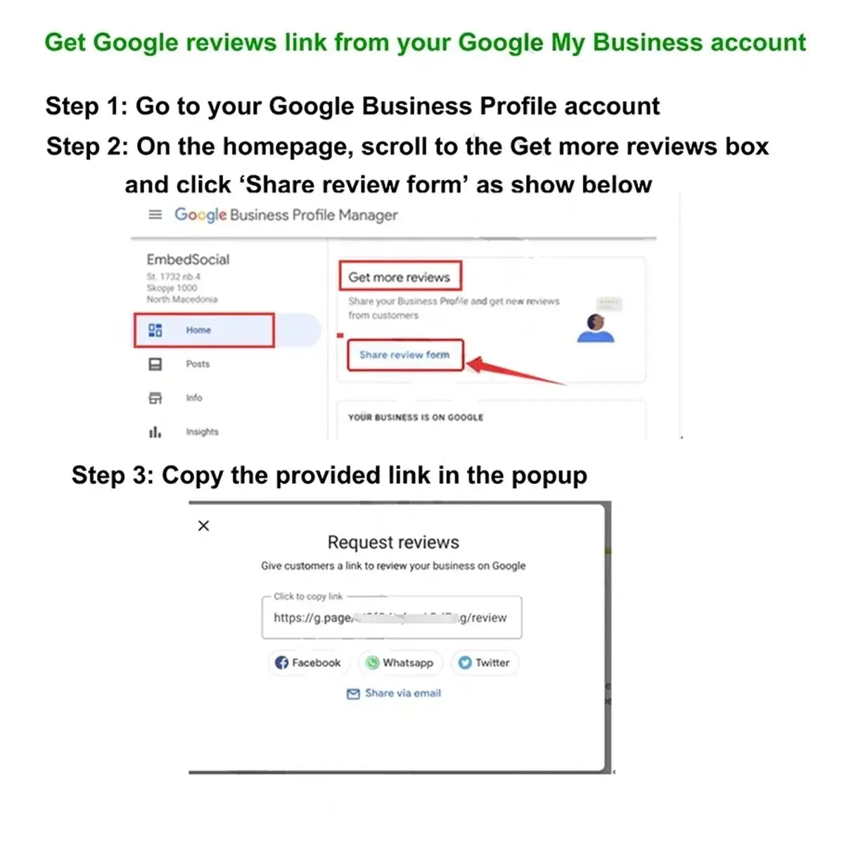 Google Review Plate NFC & QR Code