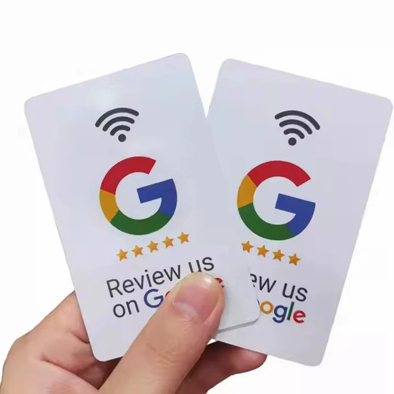 Google Review Card NFC & QR Code