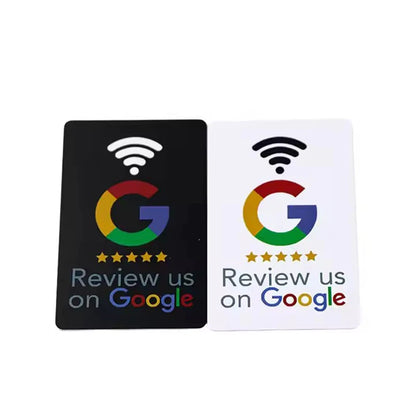 Google Review Card NFC & QR Code