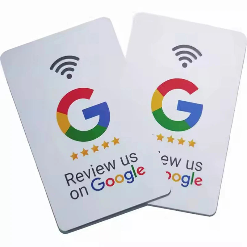Google Review Card NFC & QR Code