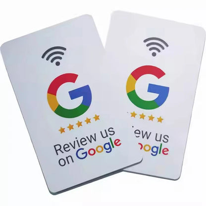 Google Review Card NFC & QR Code