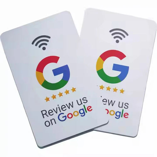 Google Review Card NFC & QR Code
