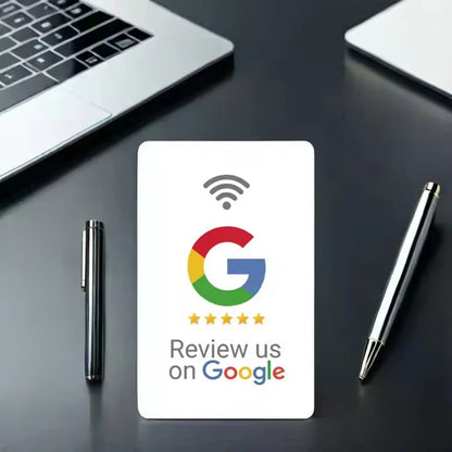 Google Review Card NFC & QR Code