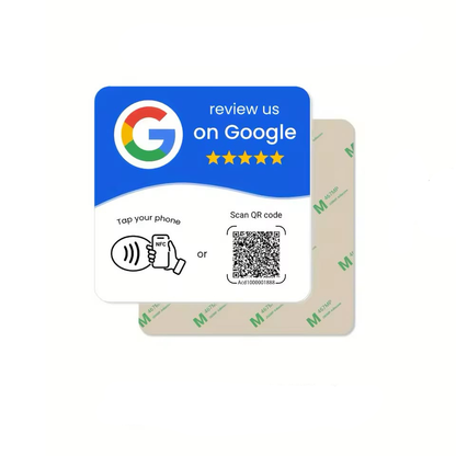 Google Review Plate NFC & QR Code